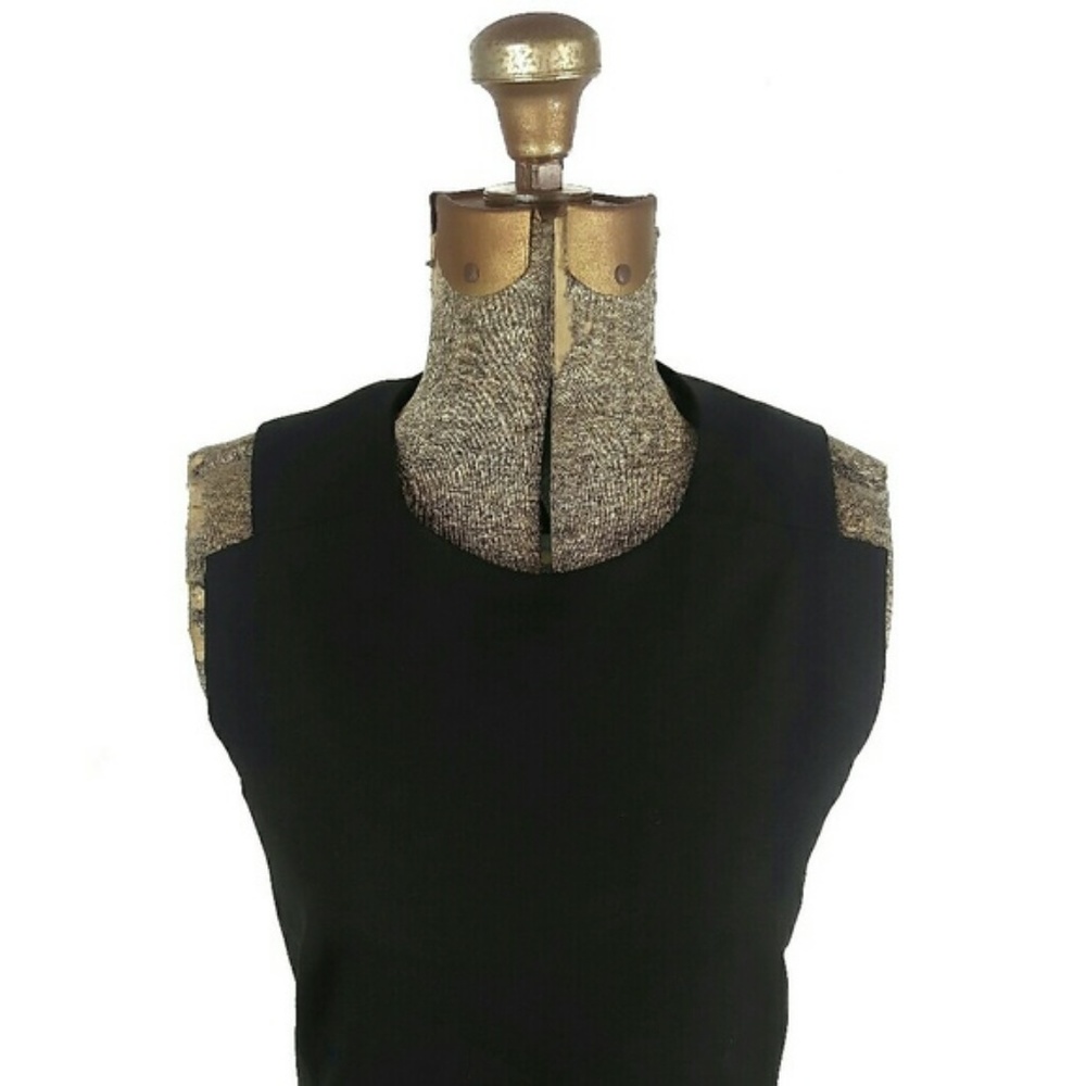Theory sleeveless black dress sz.6 - Picture 5 of 11
